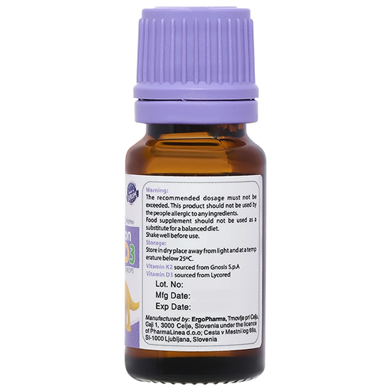 LineaBon K2 + D3 hỗ trợ giảm nguy cơ loãng xương chai 10ml - 11